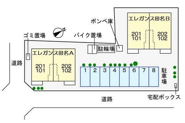 エレガンス田名Bの物件内観写真